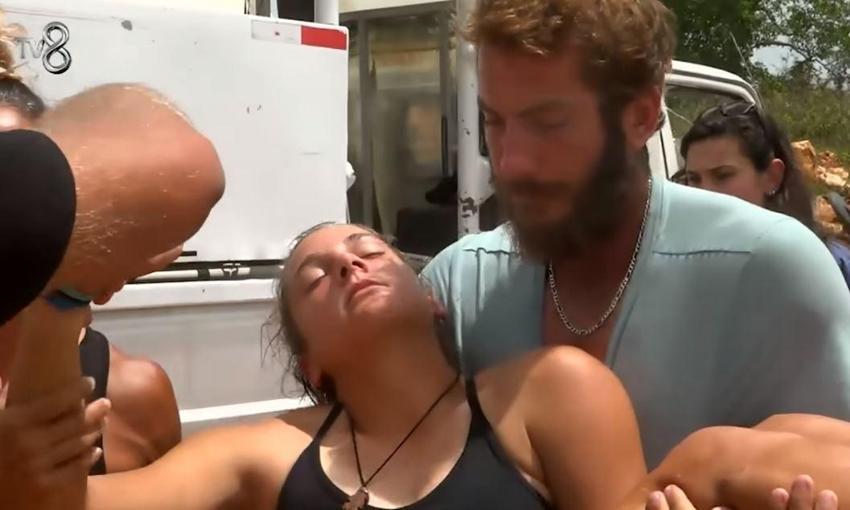 Survivor Nisa bayıldı, kafasını çarptı! Yeni bölümde korku dolu anlar! Nisa'nın sağlık durumu...