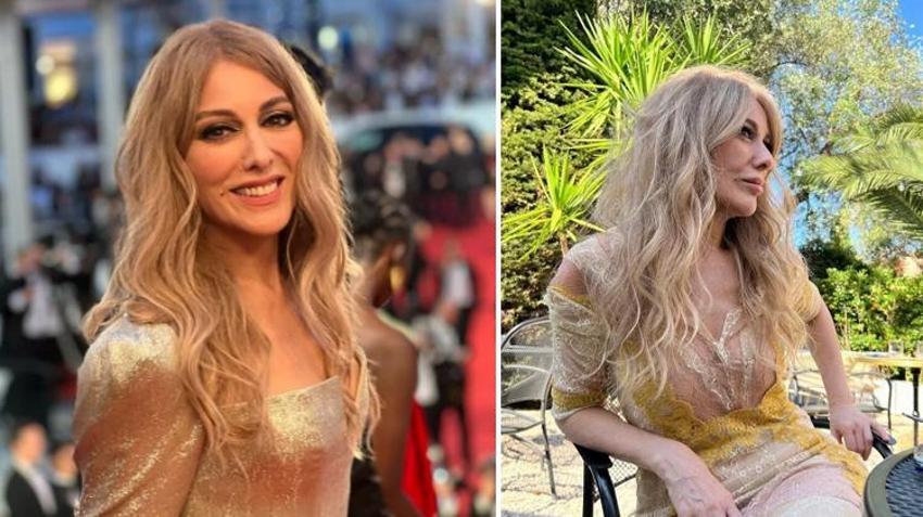 Zerrin Tekindor, Cannes Film Festivali'nde! 'Işıl ışıl parlıyor'