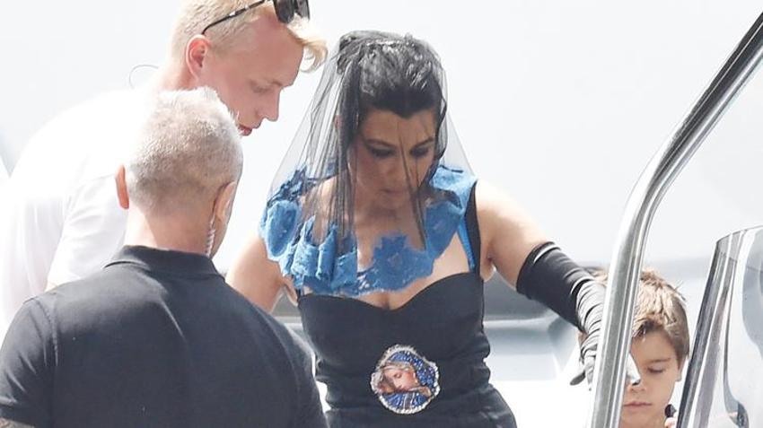 Kourtney Kardashian ve Travis Barker'dan İtalya'da görkemli düğün!