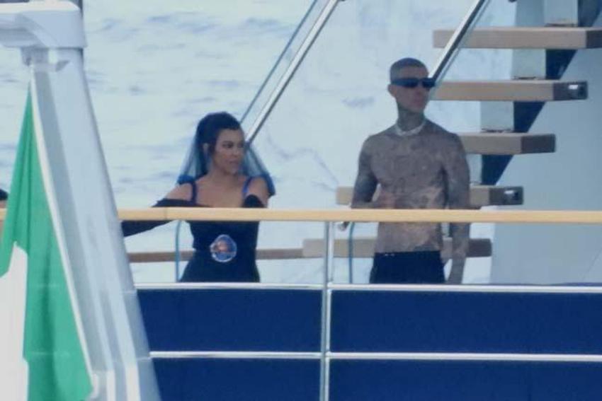 Kourtney Kardashian ve Travis Barker'dan İtalya'da görkemli düğün!