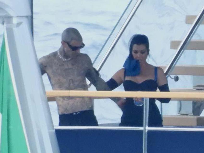 Kourtney Kardashian ve Travis Barker'dan İtalya'da görkemli düğün!