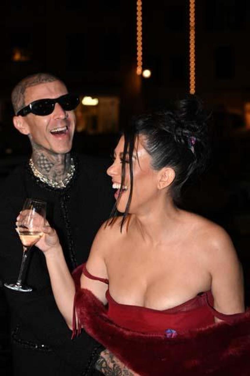 Kourtney Kardashian ve Travis Barker'dan İtalya'da görkemli düğün!