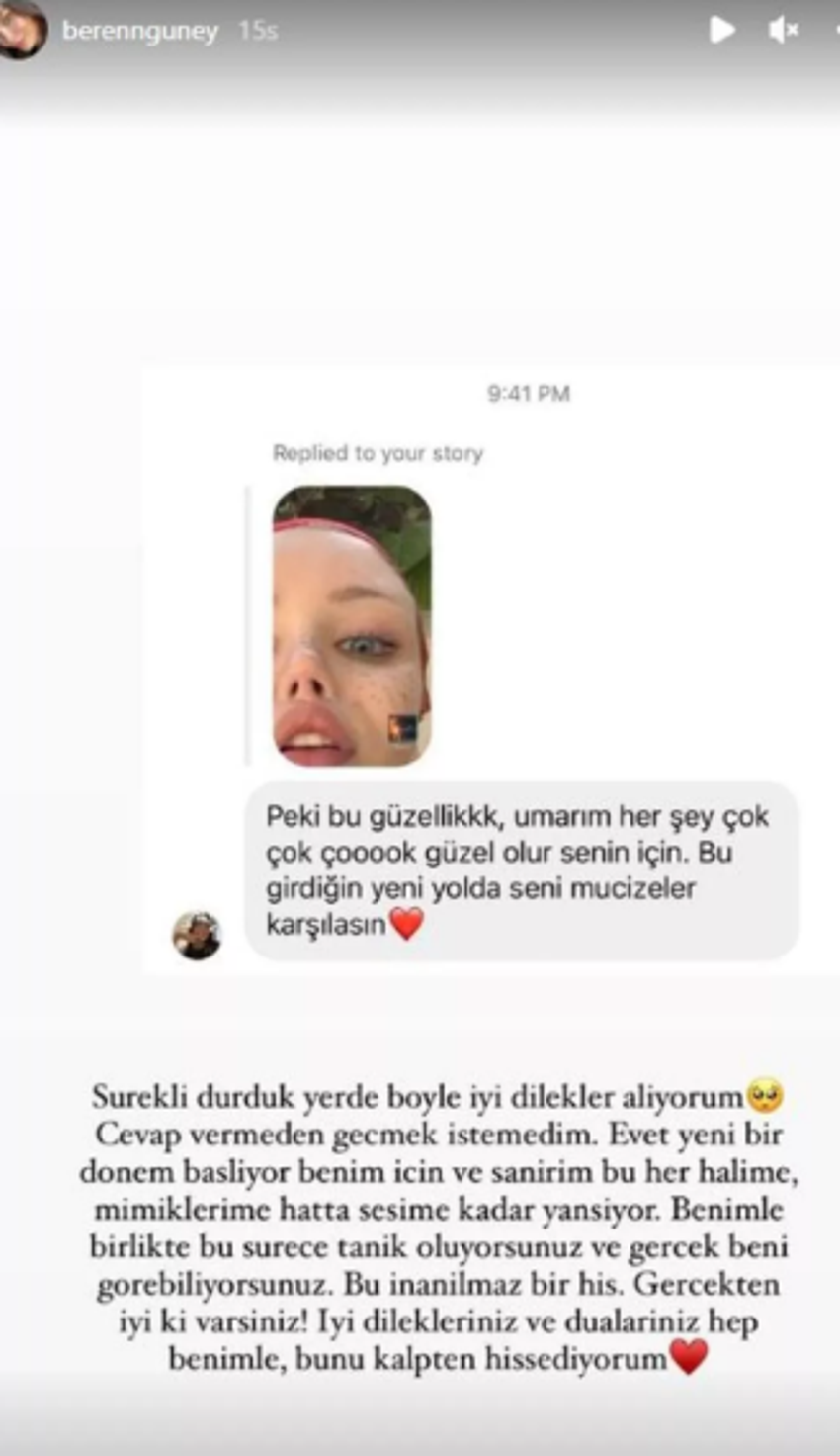 Cinsiyet değiştiren Beren Güney son halini paylaştı! 'Benim için yeni bir dönem başlıyor'