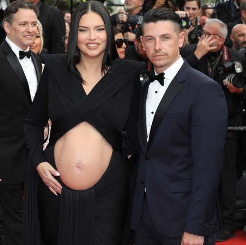 Adriana Lima,Cannes Film Festivali'ne damga vurdu!