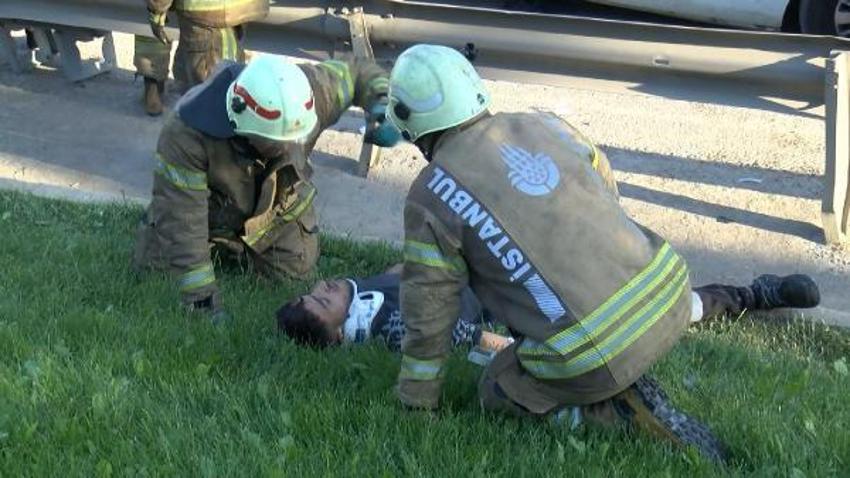 Ümraniye'de emniyet şeridinde can pazarı : 11 yaralı
