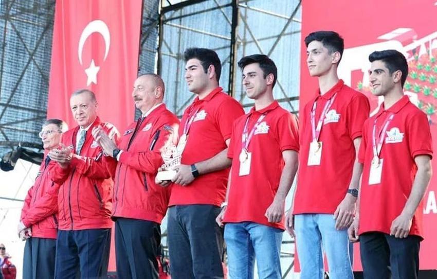Azerbaycan'da TEKNOFEST heyecanı! Cumhurbaşkanı Erdoğan: Bölgede yeni bir sayfa açmanın zamanı gelmiştir