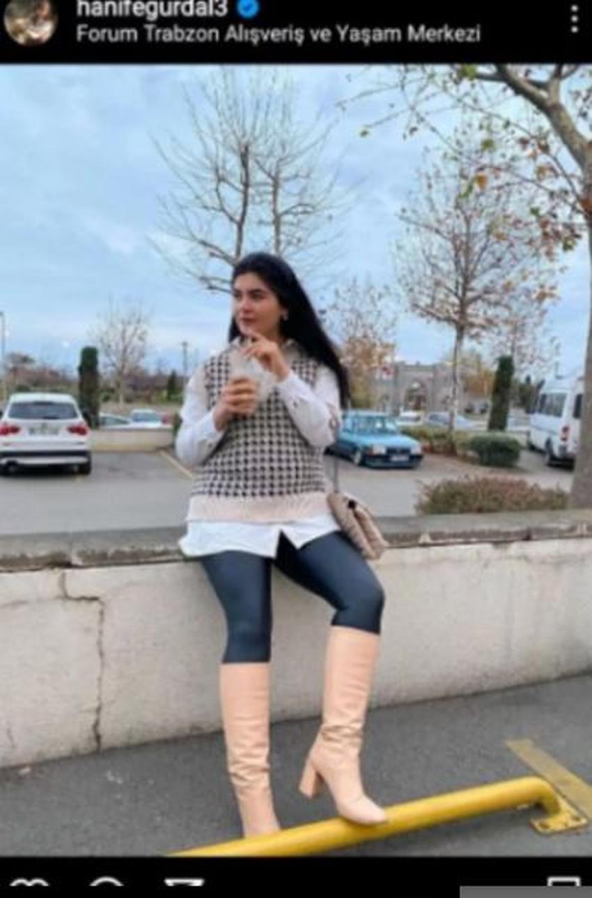 Fenomen gelin adayı Hanife Gürdal'dan taytlı paylaşım!