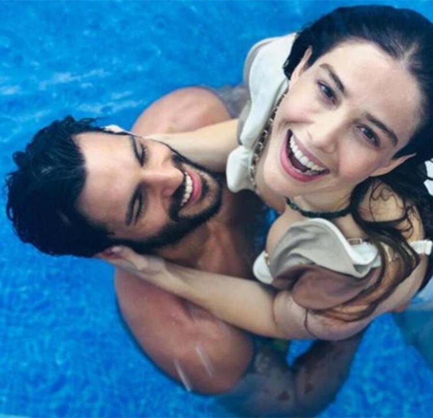 Serkan Çayoğlu ile evlilik hazırlığında olan Özge Gürel’den aşk dolu paylaşım: Çok aşığım sevgilim