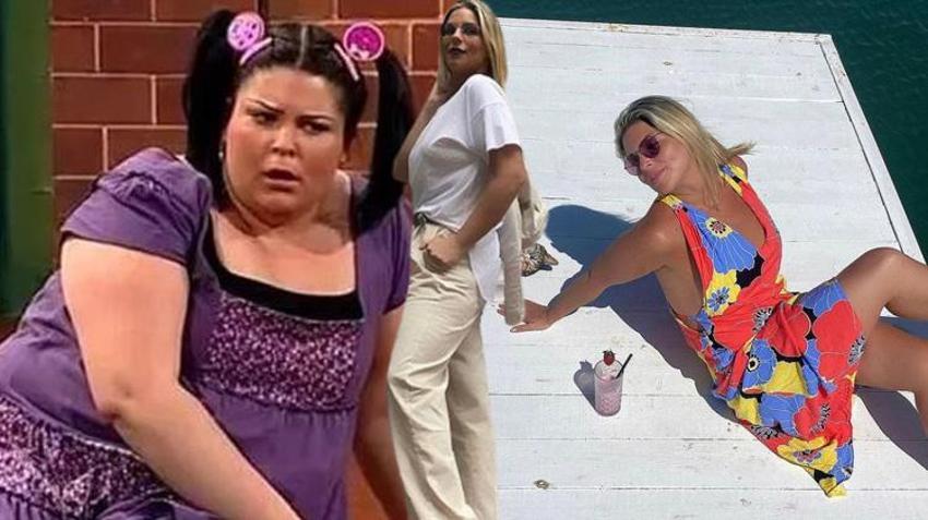 Pelin Öztekin'den bikinili paylaşım! 93 kilo vermişti