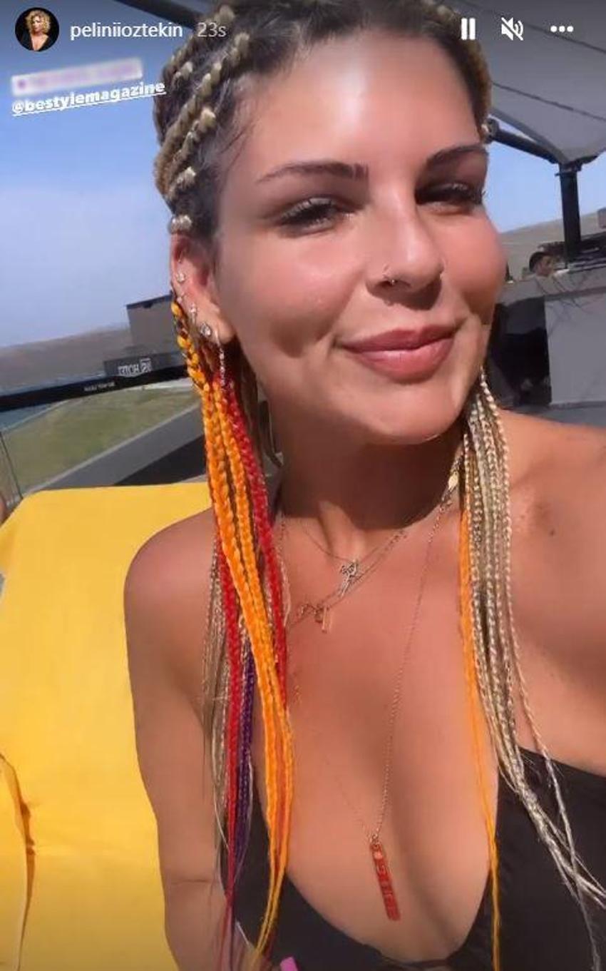 Pelin Öztekin'den bikinili paylaşım! 93 kilo vermişti