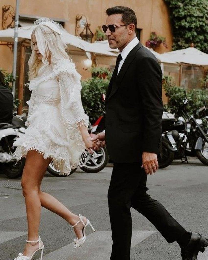 Mustafa Sandal ile Melis Sütşurup evlendi! Roma'da 'evet' dediler...