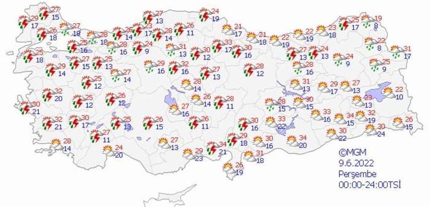 Meteoroloji üstüne basa basa uyardı! 45 il sağanak yağmura teslim olacak, günlerce sürecek