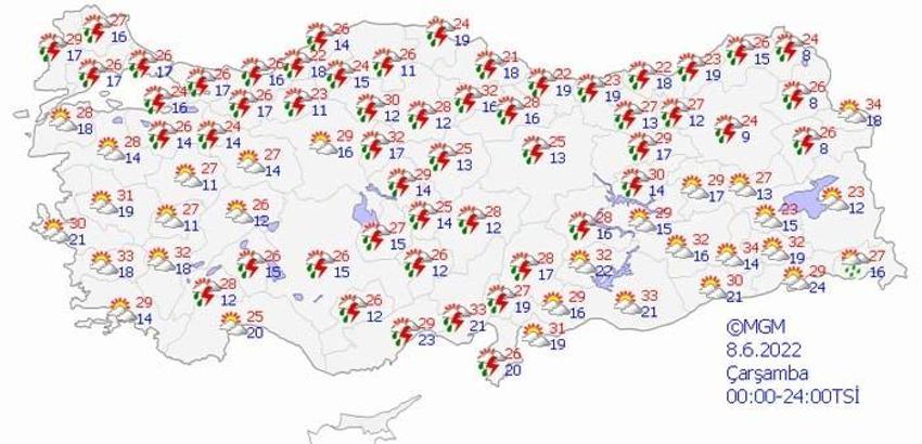 Meteoroloji üstüne basa basa uyardı! 45 il sağanak yağmura teslim olacak, günlerce sürecek