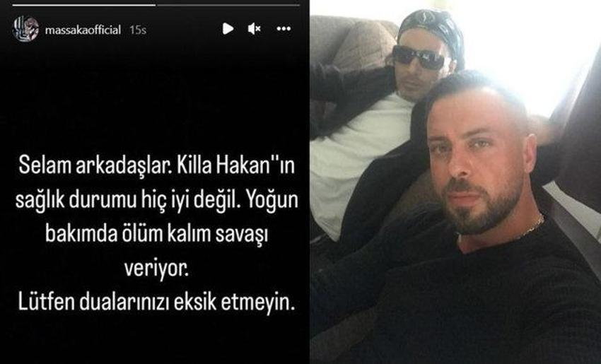 Ünlü rapçi Killa Hakan'dan üzücü haber geldi! Sağlık durumu...