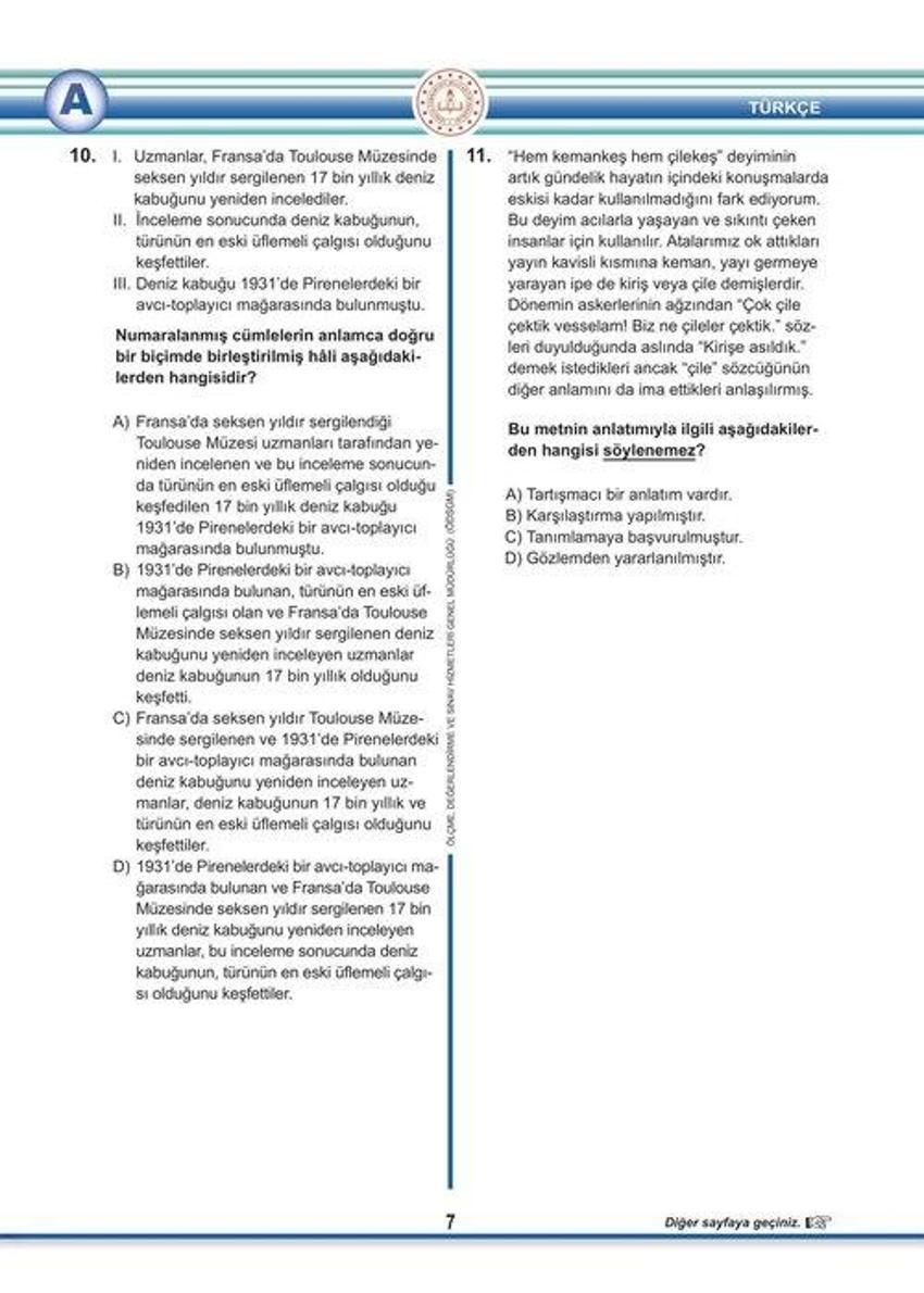 Son dakika.. LGS soru kitapçıkları ve cevap anahtarları yayımlandı