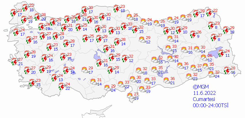 Çok kuvvetli sağanak yağışlar başlıyor! Meteoroloji'den 62 il için son dakika uyarısı! Günlerce devam edecek, İstanbul, Ankara, İzmir dahil...