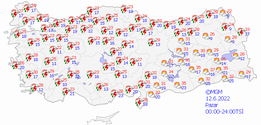 Çok kuvvetli sağanak yağışlar başlıyor! Meteoroloji'den 62 il için son dakika uyarısı! Günlerce devam edecek, İstanbul, Ankara, İzmir dahil...