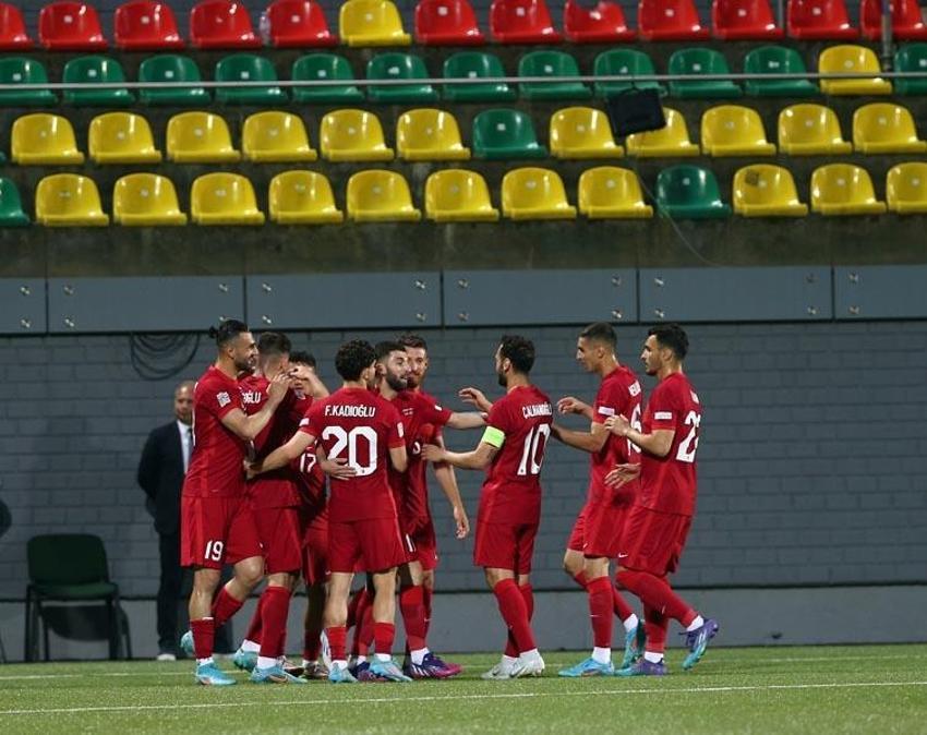 Tarihte bir ilk, golle başlayıp golle bitti... Türkiye, Litvanya'ya gol yağdırdı...