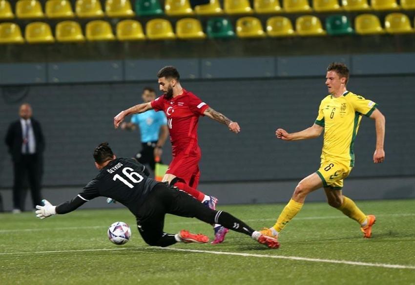 Tarihte bir ilk, golle başlayıp golle bitti... Türkiye, Litvanya'ya gol yağdırdı...