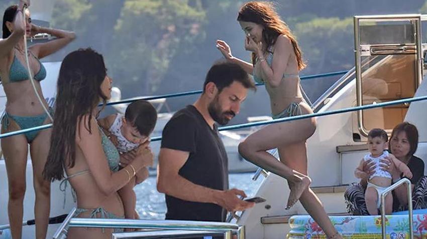 Şilan Makal eşi ve oğluyla tatil sezonunu açtı! 