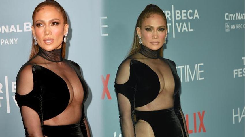 Jennifer Lopez'in transparan tercihi!