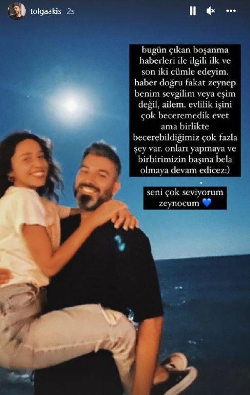 Zeynep Bastık ve Tolga Akış'tan boşanma kararı! Evden ayrıldı: 'Şekil değiştiriyoruz'
