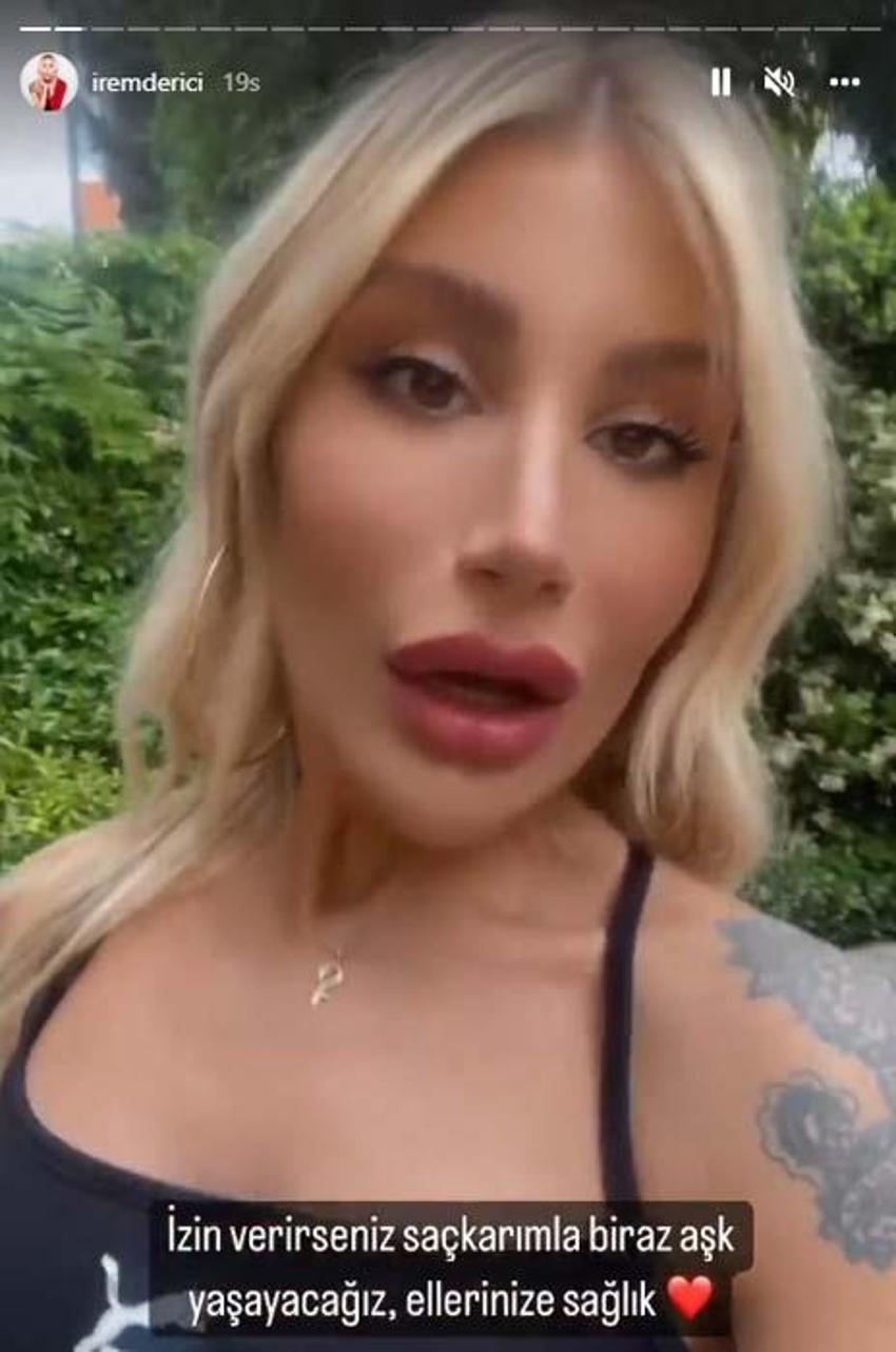 İhanete uğrayan İrem Derici'den radikal imaj değişikliği! Görenlerin ağzı açık kaldı
