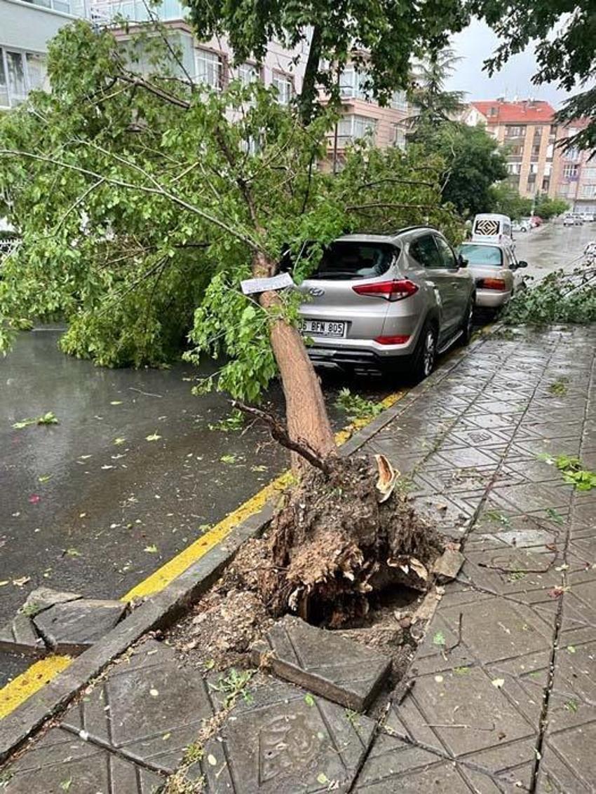 Ankara’da sağanağın bilançosu ağır oldu!