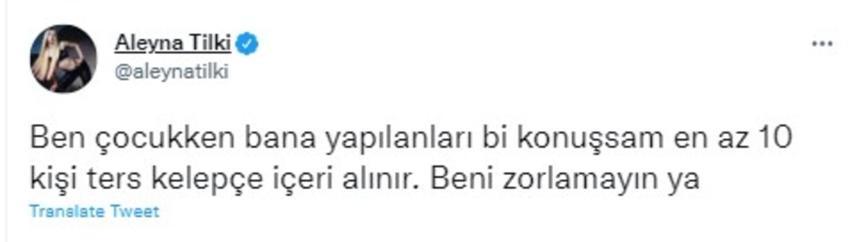 Aleyna Tilki'den kafa karıştıran çıkış! 'Ters kelepçe...'