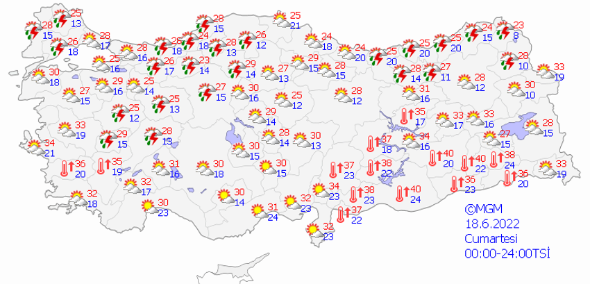 Şiddetli yağış geliyor, aniden fena bastıracak! Meteoroloji son dakika duyurdu, özellikle uyardı! Pazartesi gününe kadar onlarca kentte...