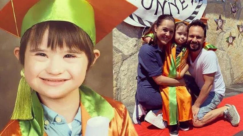 Özgün'ün en mutlu günü! 'Bu masal hiç bitmesin oğlum'