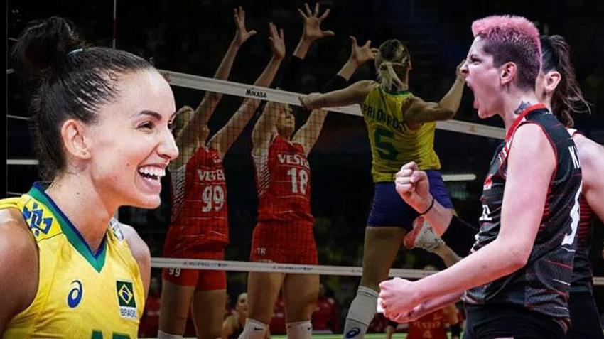 Brezilya-Türkiye maçına Gabi-Ebrar Karakurt savaşı damga vurdu!