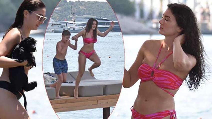 Burcu Özberk fit haliyle tüm dikkatleri üzerinde topladı!