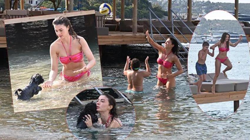 Burcu Özberk fit haliyle tüm dikkatleri üzerinde topladı!
