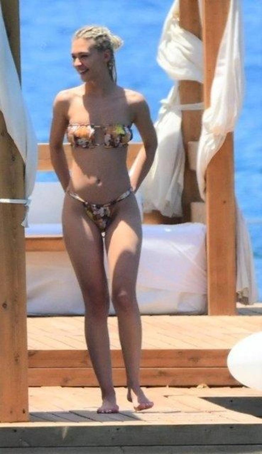 Oyuncu Melisa Döngel'den jet ski şov!
