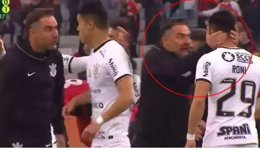 Yılmaz Vural'ı bile geçti! Vitor Pereira çıldırdı saha kenarında oyuncusunu tokatladı