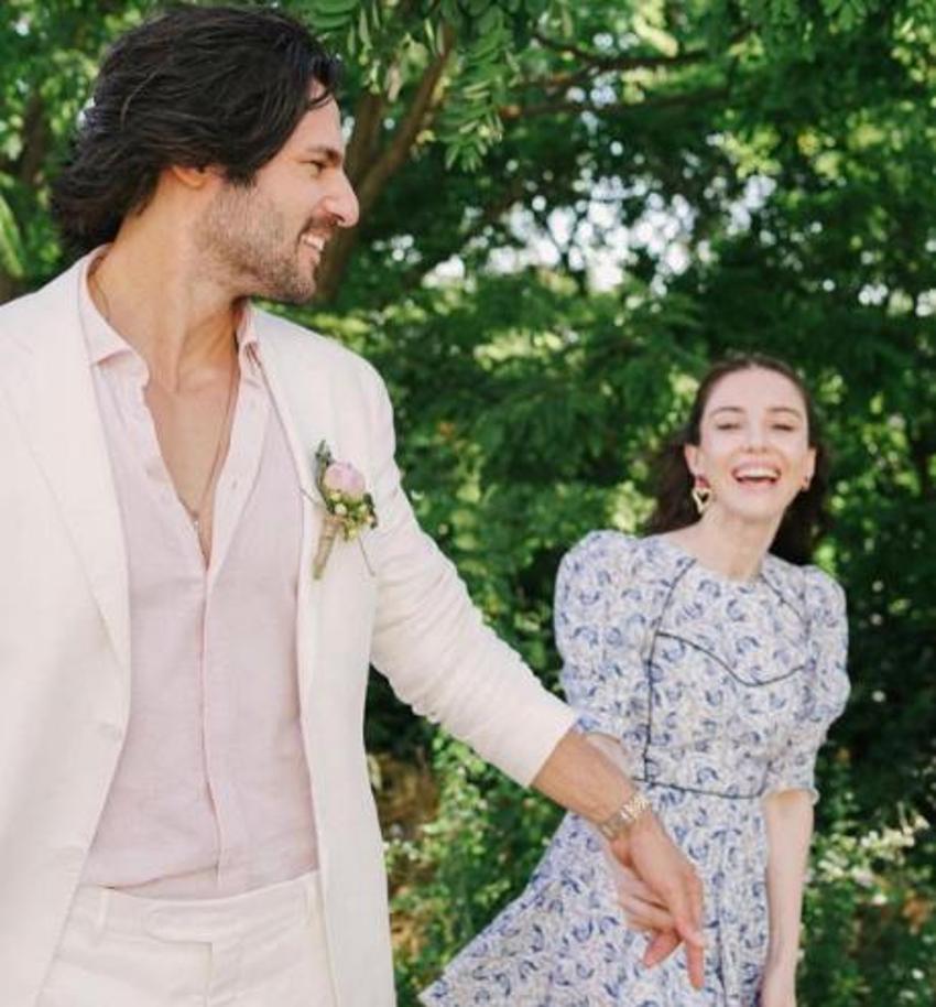 Serkan Çayoğlu ile Özge Gürel nişanlandı! Nişandan fotoğraflar sosyal medyayı salladı...