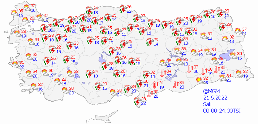 Meteoroloji son dakika açıkladı! Bir yanda şiddetli yağış, diğer yanda 40 dereceyi aşan sıcak hava! Haritaya böyle yansıdı, çok sayıda ilde...