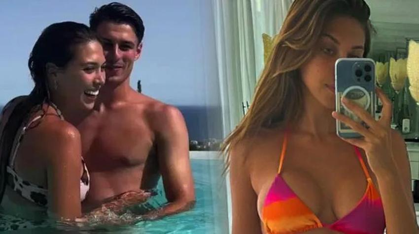 Kepa Arrizabalaga'nın sevgilisi Andrea Martinez'in tatilde verdiği pozlar olay oldu!
