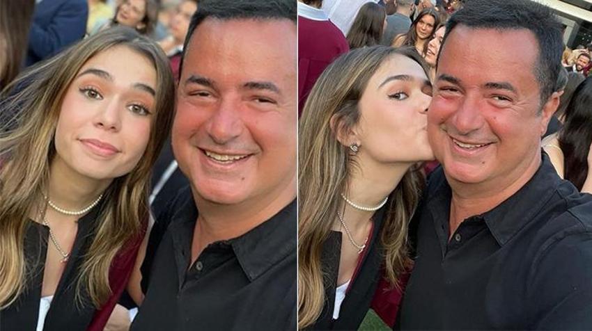 Acun Ilıcalı'nın mutlu günü! Kızı Leyla Ilıcalı mezun oldu...