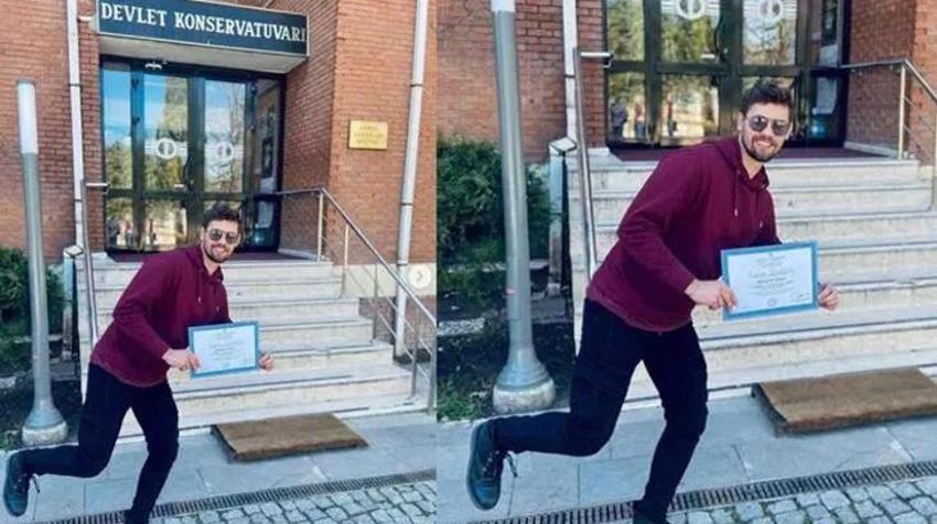 Ünlü oyuncu Leyla Tanlar mezun oldu! Son halini gören tanıyamadı...