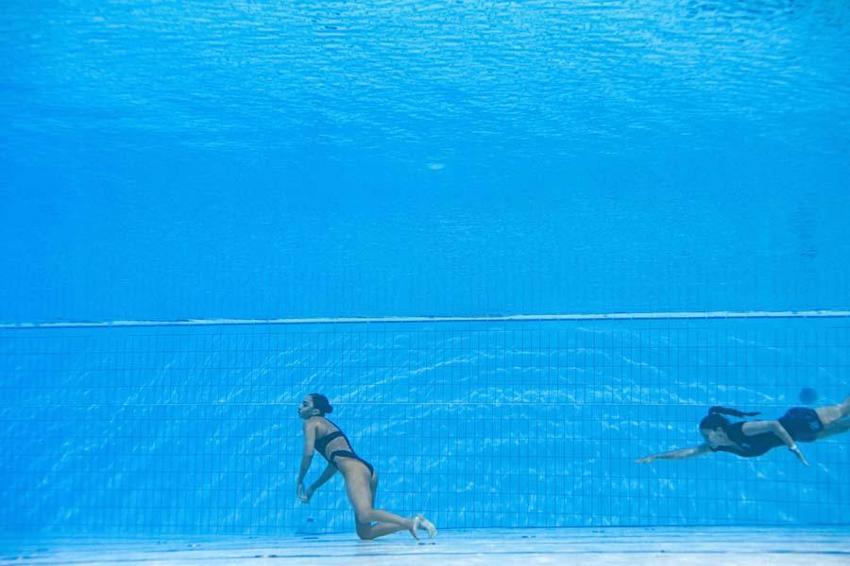 Dünya Su Sporları Şampiyonası'nda korku dolu anlar! ABD'li yüzücü Anita Alvarez ölümden döndü...