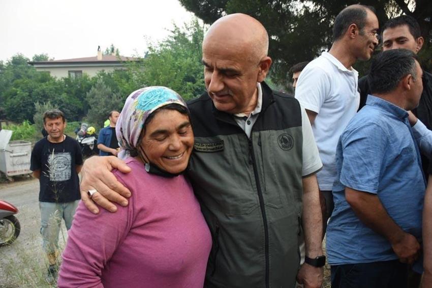 Marmaris'teki orman yangınında 3'üncü gün; alevler 5 noktada ilerliyor