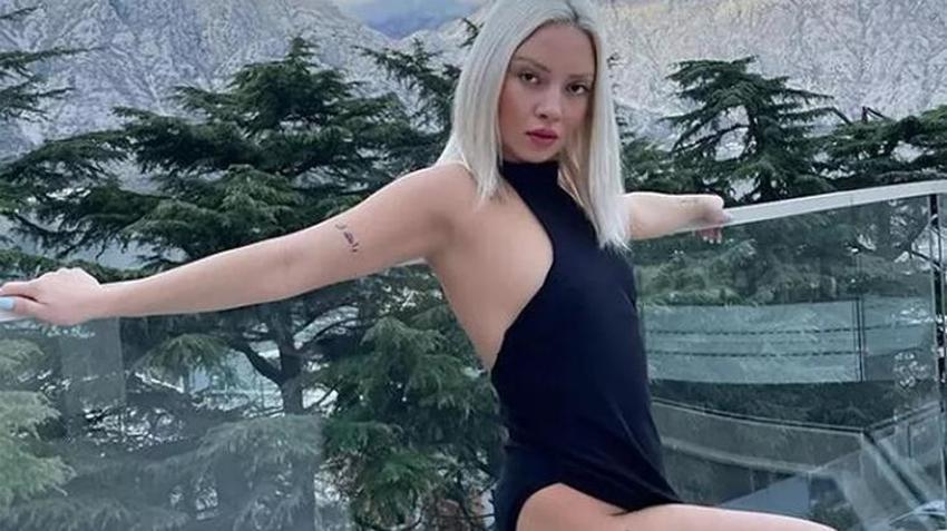 Ece Seçkin'in sahne tarzını görenler şaşırdı! Sütyensiz...