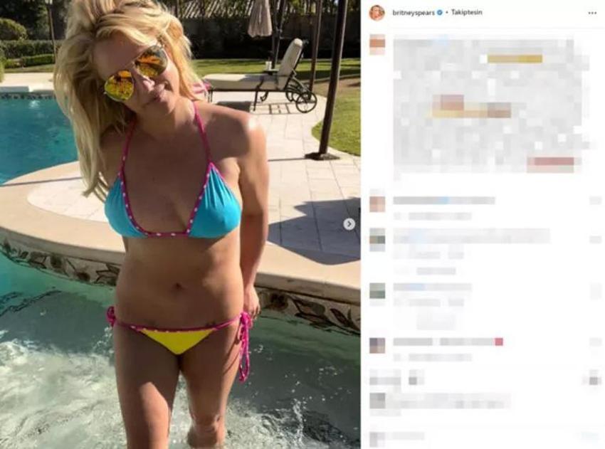 Britney Spears geri döndü! Sosyal medya yıkıldı