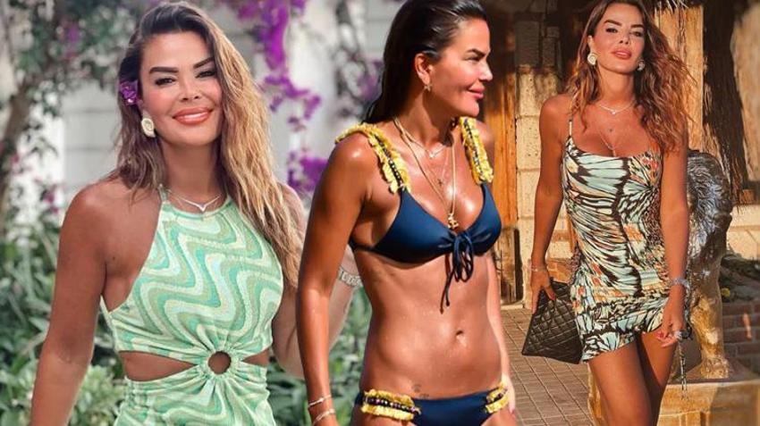 Özlem Yıldız fit vücuduyla tüm bakışları üzerinde topladı! Genç mankenlere taş çıkardı