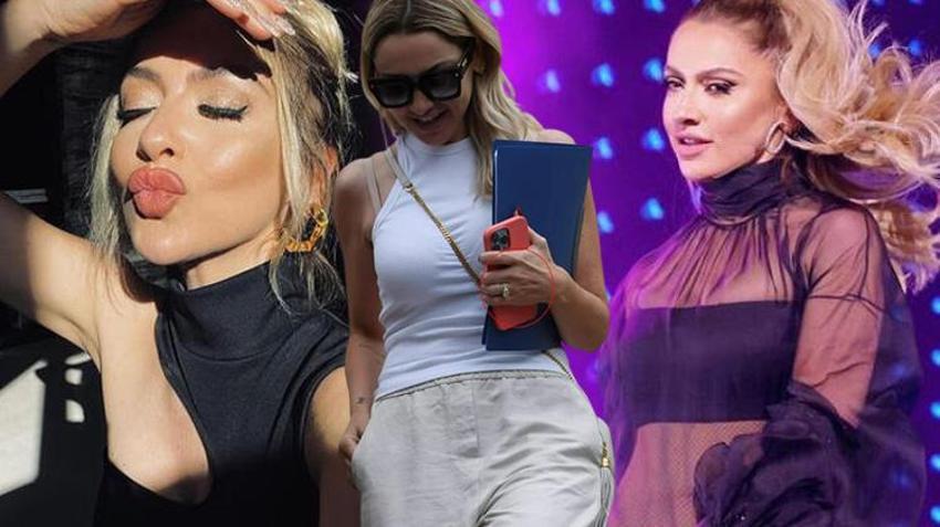 Makyajsız Hadise! 2 saat bekledikten sonra çıktı, yüzüğü dikkatlerden kaçmadı