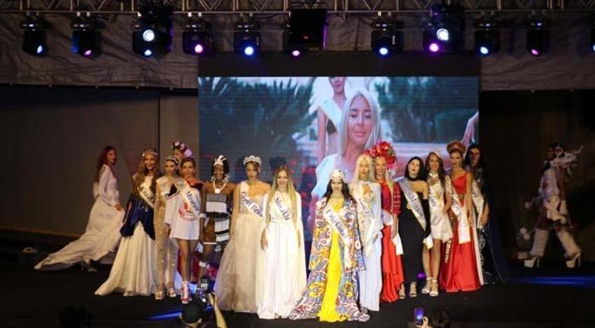 Kapadokya'da güzellik yarışmasının birincisi Kanadalı model oldu