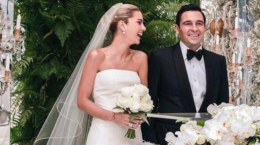 Hacı Sabancı ve Nazlı Kayı evlendi! Çırağan Sarayı’ndaki düğünden ilk fotoğraflar...