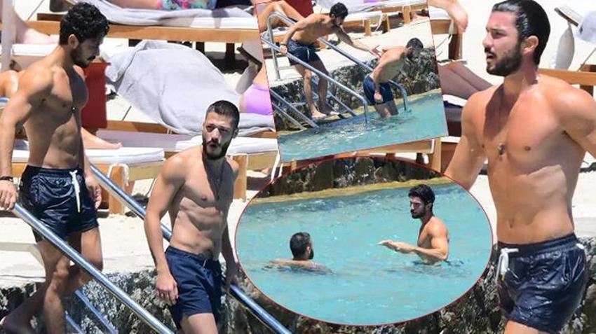Eski rol arkadaşları Kaan Yıldırım ile Kubilay Aka'nın Bodrum tatili!